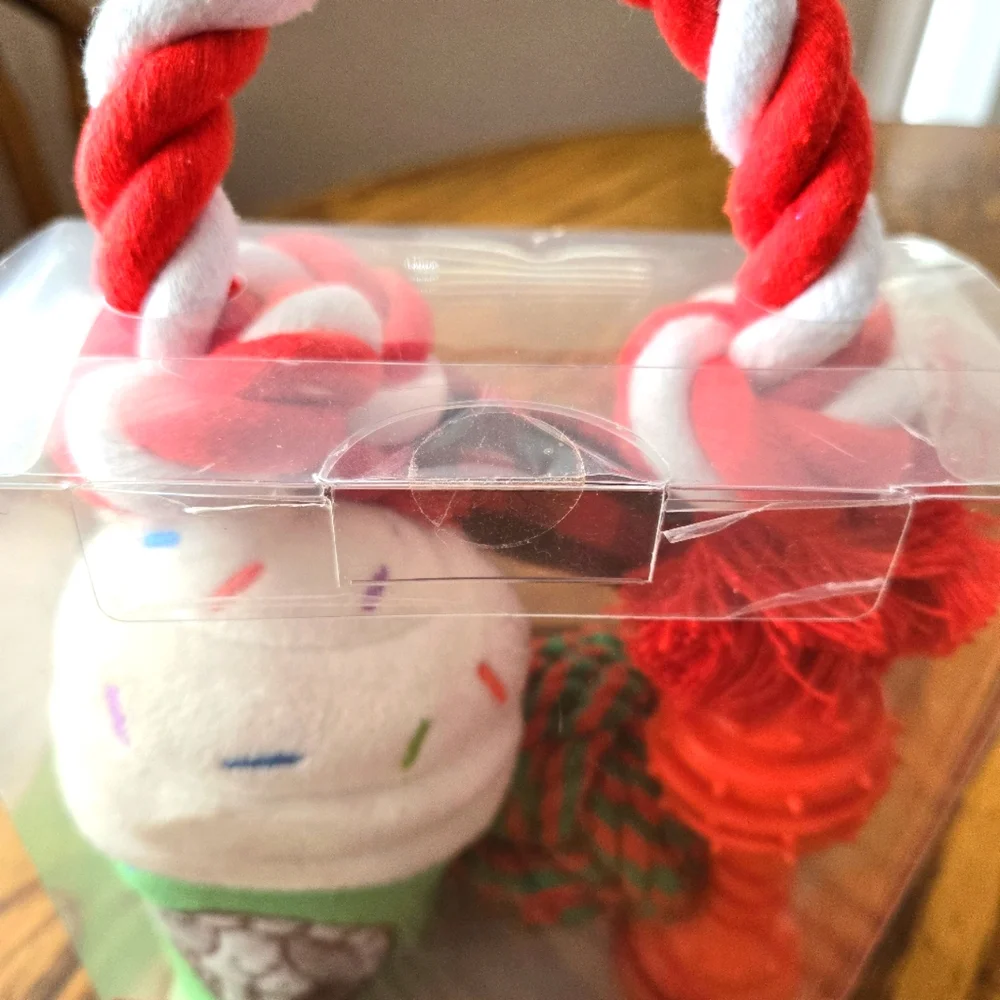 👀50% OFF - NWT‼️ Pet Shoppe brand 4-piece Dog Toy Set